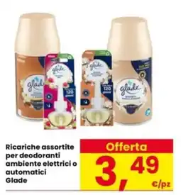 Interspar Ricariche assortite per deodoranti ambiente elettrici o automatici Glade offerta