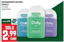 Pam Chilly detergente intimo offerta
