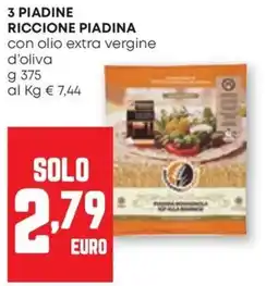 Pam Piadine Riccione Piadina offerta