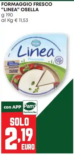 Pam Formaggio fresco Linea Osella offerta