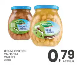 Despar Legumi in vetro Valfrutta offerta
