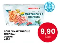 Despar Code di mazzancolle tropicali Despar offerta