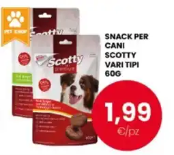 Despar Snack per cani Scotty offerta