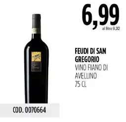 Carico Cash & Carry Feudi di San Gregorio Vino Fiano di Avellino offerta