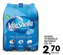 Interspar Acqua Vitasnella Naturale offerta