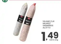 Despar Salame Clai Milano/Ungherese offerta