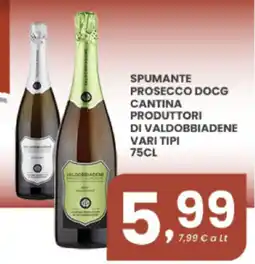 Despar Spumante Prosecco DOCG Cantina Produttori di Valdobbiadene offerta