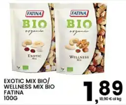 Interspar Exotic Mix Bio Wellness Mix Bio Fatina offerta