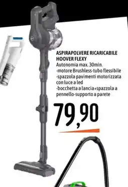 Emisfero Aspirapolvere ricaricabile Hoover Flexy offerta