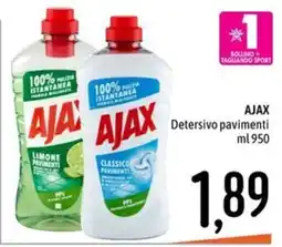 Emisfero Ajax Detersivo pavimenti offerta