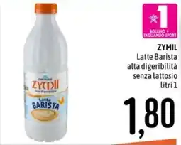 Emisfero Zymil Latte Barista offerta