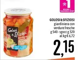 Emisfero Golosi e Sfiziosi giardiniera offerta