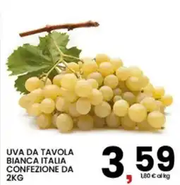 Interspar Uva da tavola bianca Italia offerta