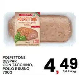 Interspar Polpettone Despar con tacchino, pollo e suino offerta