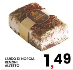 Interspar Lardo di Norcia Renzini offerta