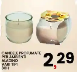 Interspar Candele profumate Aladino offerta