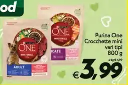 Iper Super Conveniente Purina One Crocchette mini offerta