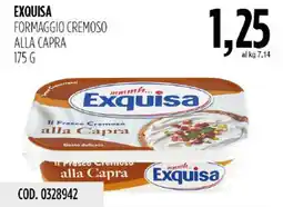 Carico Cash & Carry Exquisa Formaggio Cremoso alla Capra offerta