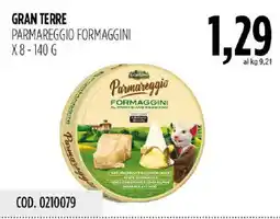 Carico Cash & Carry Parmareggio formaggini offerta