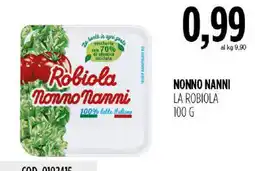 Carico Cash & Carry La Robiola Nonno Nanni offerta