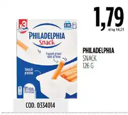 Carico Cash & Carry Philadelphia Snack offerta