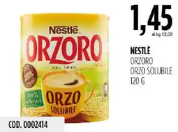 Carico Cash & Carry Nestlé Orzoro orzo solubile offerta