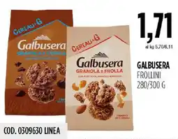 Carico Cash & Carry Galbusera Granola e Frolla offerta
