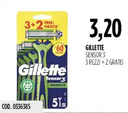 Carico Cash & Carry Gillette Sensor3 Sensitive offerta