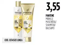 Carico Cash & Carry Pantene miracle maschera/shampoo/balsamo offerta