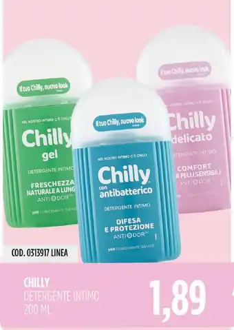 Carico Cash & Carry Chilly detergente intimo offerta
