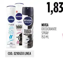 Carico Cash & Carry Nivea deodorante spray offerta