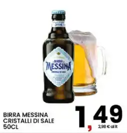 Interspar Birra Messina Cristalli di Sale offerta