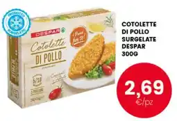 Interspar Cotolette di pollo Despar offerta