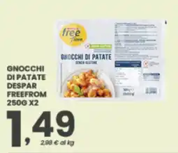 Despar Gnocchi di patate Freefrom offerta