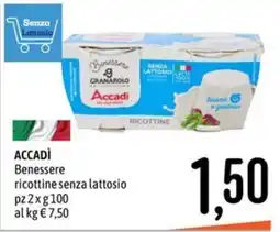 Emisfero Accadi Benessere ricottine senza lattosio offerta
