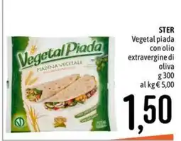 Emisfero Vegetal Piada Piadina Vegetale offerta