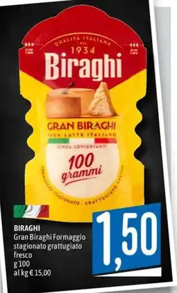 Emisfero Biraghi Gran Biraghi Formaggio stagionato grattugiato fresco offerta