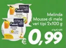 Iper Super Conveniente Melinda Mousse di mele offerta