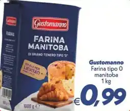 Iper Super Conveniente Gustomanno Farina tipo 0 manitoba offerta