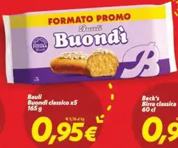 Iper Super Conveniente Bauli Buondì classico offerta