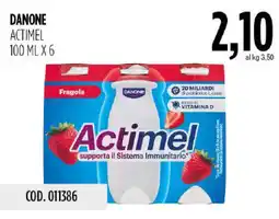 Carico Cash & Carry Danone Actimel Fragola offerta
