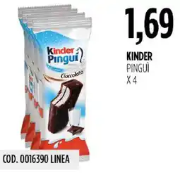 Carico Cash & Carry Kinder Pinguì Cioccolato offerta