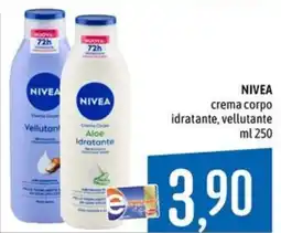Emisfero NIVEA crema corpo idratante, vellutante offerta
