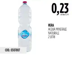 Carico Cash & Carry Vera acqua minerale naturale offerta