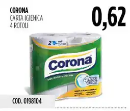 Carico Cash & Carry Carta igienica Corona offerta
