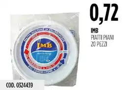 Carico Cash & Carry Imb piatti piani offerta