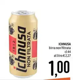 Emisfero Ichnusa birra non filtrata offerta