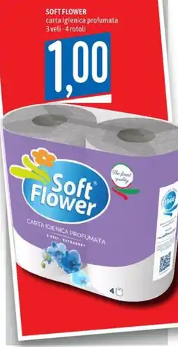 Emisfero Soft Flower carta igienica profumata offerta