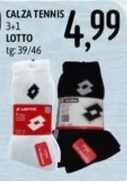Emisfero Calza tennis Lotto offerta