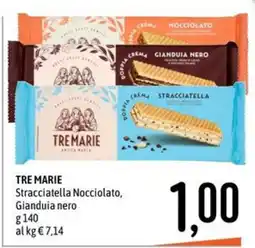 Emisfero Tre Marie Stracciatella Nocciolato, Gianduia nero offerta